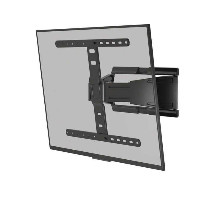 Wolff Mount Ultra-platt Full Motion TV Mauermontage | Distanz 19.5 bis 250mm | Dréibar - käntelbar | VESA 600x400 | Universell