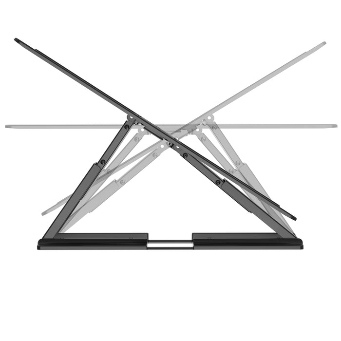 Wolff Mount Ultra-platt Full Motion TV Mauermontage | Distanz 19.5 bis 250mm | Dréibar - käntelbar | VESA 600x400 | Universell