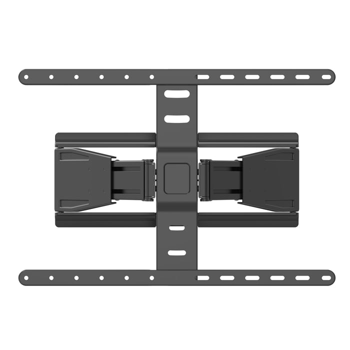 Wolff Mount Ultra-platt Full Motion TV Mauermontage | Distanz 19.5 bis 250mm | Dréibar - käntelbar | VESA 600x400 | Universell