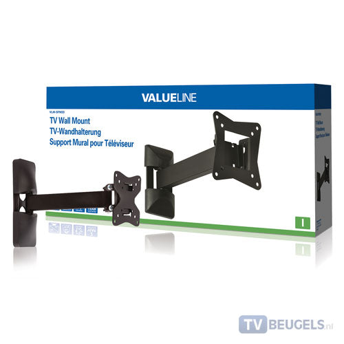 TV-Ophängsystem dréi- a kipbar fir Biller vu 10 bis 26 inch