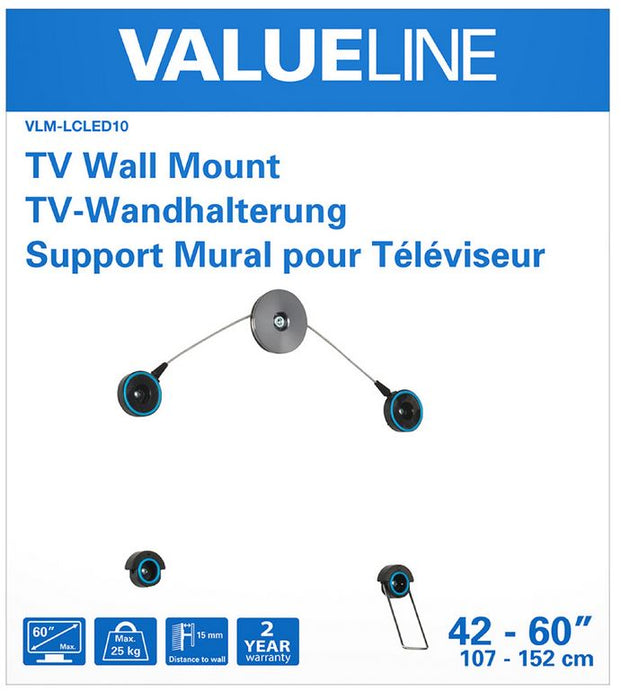 LED TV-Mauerbeugel fir Schiermer bis 55 inch