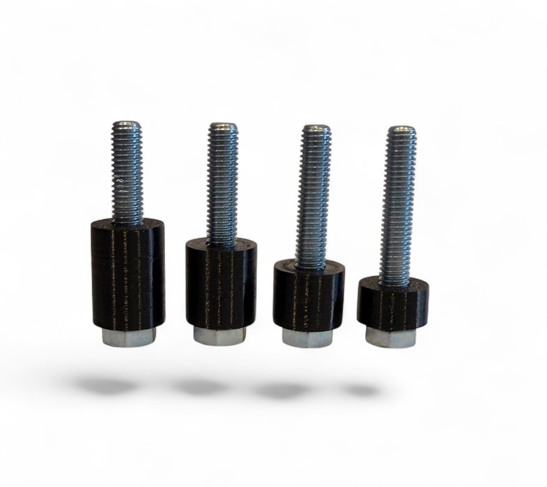 Distanzstécker fir TV-Beugel M8 – Komplett Set mat Schrauwen 10–25 mm