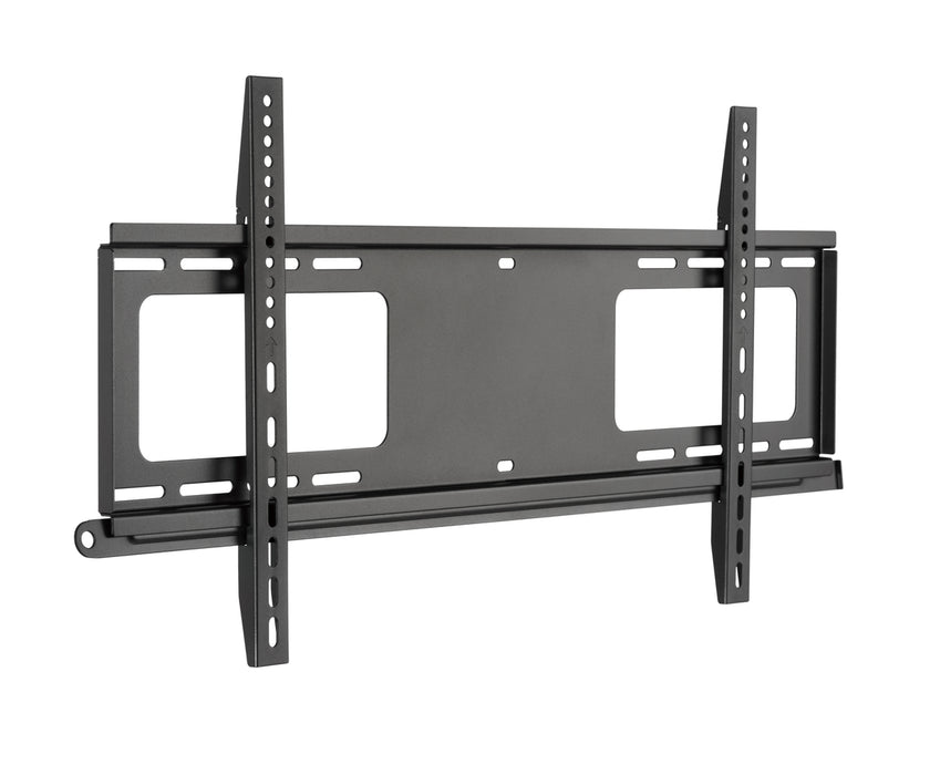 Wolff Mount Anti-Diebstall fix TV Mauerbeugel bis 90 inch | VESA 800x400 | Gëeegent fir Foiren a ëffentlech Raim