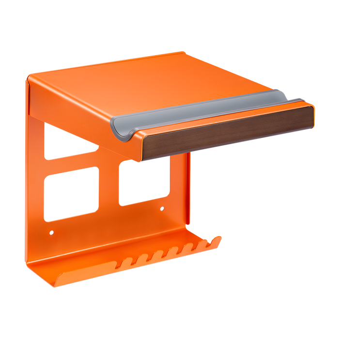 Wolff Mount metallene Rennvelos-Mauerbeugel Dutch Orange mat Späicherplank