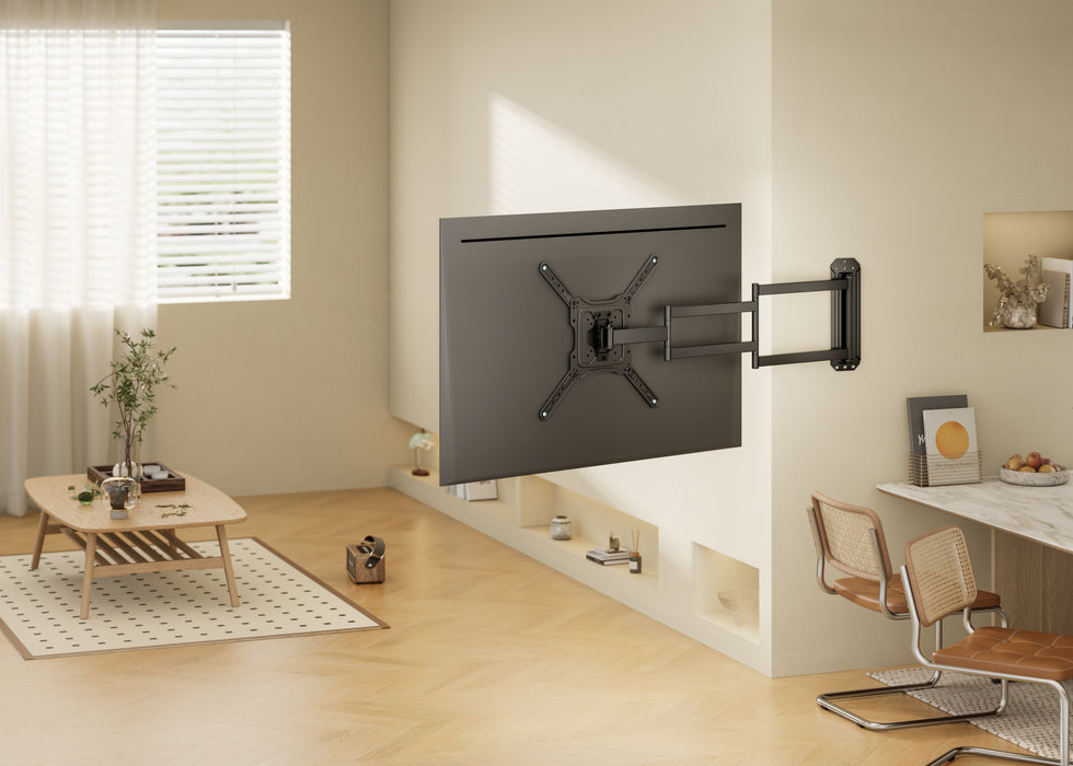 Extra lange Full-Motion TV Muurbeugel tot 65 inch voor Samsung | Tot 95cm uit de muur! | Max VESA 400x400