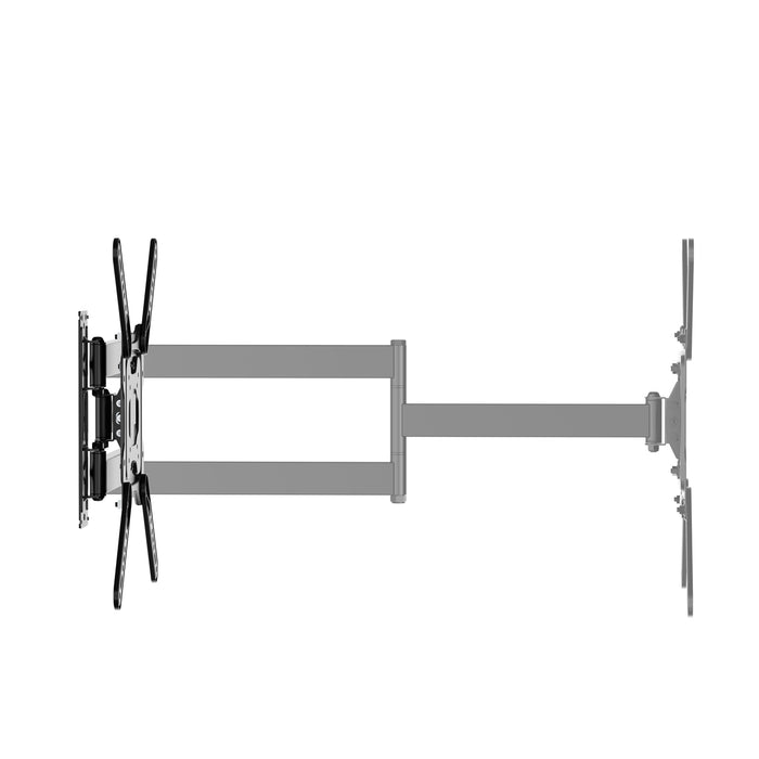 Wolff Mount universell laang TV-Beugel fir Ekranen bis 65 inch (73 cm aus der Mauer) mat VESA 400x400