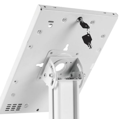 Wolff Mount TVB-138 Tablet-Bureaustandard – Anti-Diebstahl Kiosk fir iPad- an Samsung-Tablets