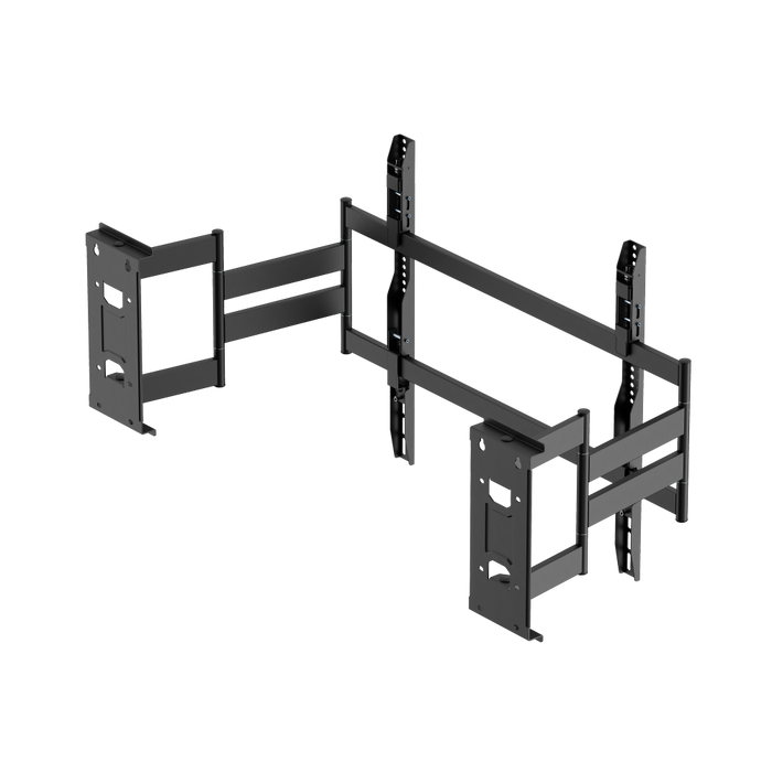 Wolff Mount Heavy Duty TV-Mauerbeugel bis 100 Inch | Ultra platt & Eckmontage