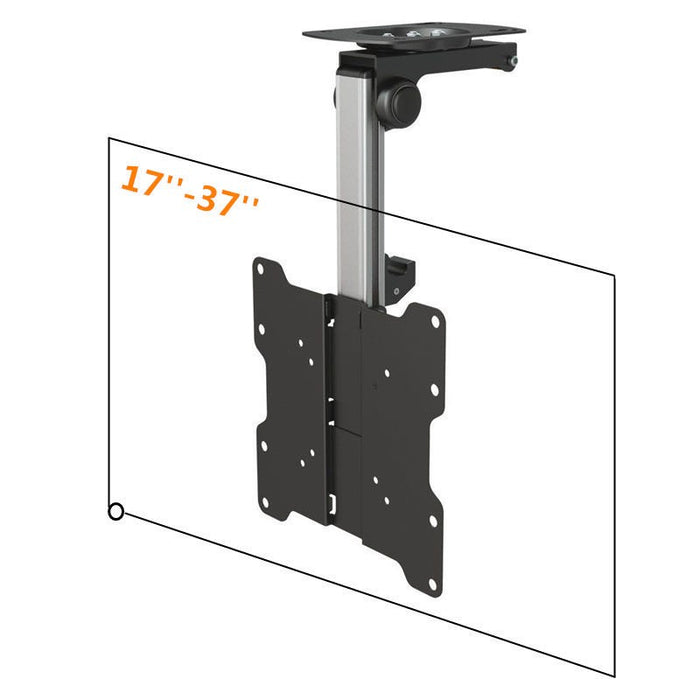 Wolff Mount Wecklappbare Plafongsbeugel fir Ekranen vun 17 bis 37 inch |Universell |VESA 200x200