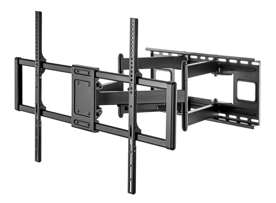 Wolff Mount | Heavy-Duty TV Beugel bis 120 inch | 120 KG! | VESA 900x600 | 70cm vun der Mauer ewech |10 Joer Garantie