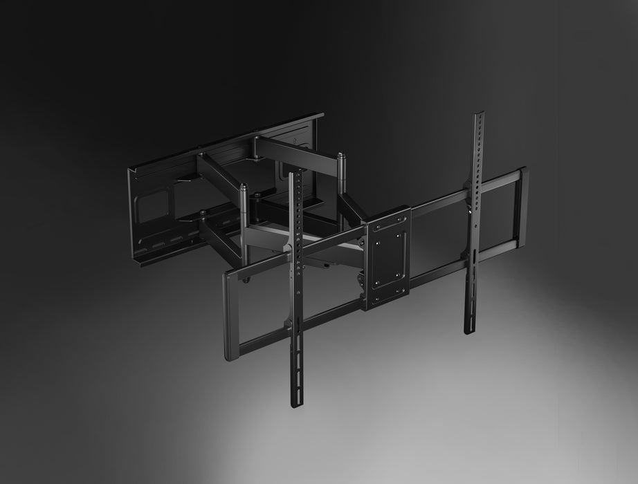 Wolff Mount | Heavy-Duty TV Beugel bis 120 inch | 120 KG! | VESA 900x600 | 70cm vun der Mauer ewech |10 Joer Garantie