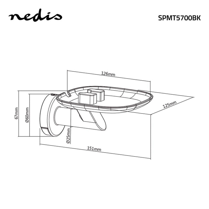 Mauerbriet fir Speaker | Sonos One / Sonos® Play:1 | Max. 3 kg | Fix