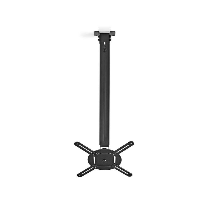 Plafongsbeugel fir Projektor | 360° dréibaar | Max. 10 kg | Distanz bis bei d'Mauer 550 - 1000 mm | Schwaarz