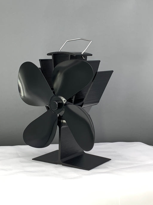 Wolff Mount WM-04 – Haardventilator Hout kachel 4 Bladen - Eco Fan - Warmte aangedreven ventilator