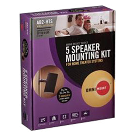 Lautspriecherstëtzen fir Home-Cinema-Set (5 Stéck) 3.6 kg