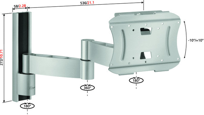 Vogels VFW 432 LCD/Plasma-Mauerhalterung