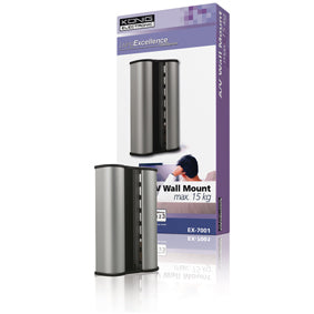 König livingexcellence line Audio-/DVD-Wandstëtz Kabelopbergsys