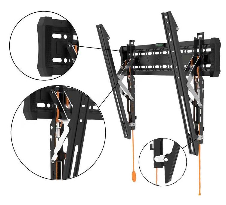 Wolff Mount TV-Mauerbriet kippen 32 - 55 " 40 kg
