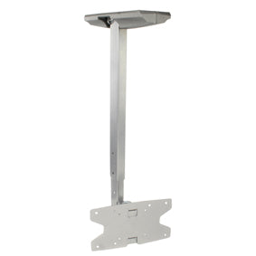 kipp- an dréibar Plafongsbeugel (20-42" 30 kg) sëlwer