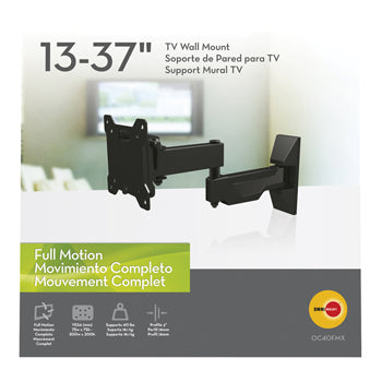 Platte TV‑Beugel 13 - 37" 2 Äerm
