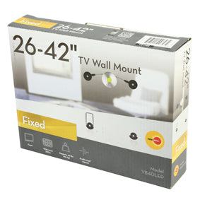 LED TV-Mauerbeugel fir Ekranen bis 42 inch