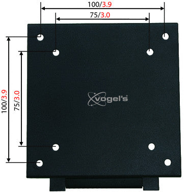 Vogels VFW 030 schwaarz LCD/TFT-Mauerhalterung