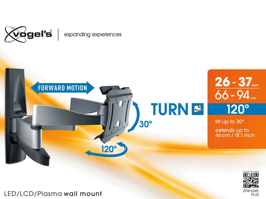 Vogels EFW 6245PLUS Dréibar TV-Stäip Sëlwer