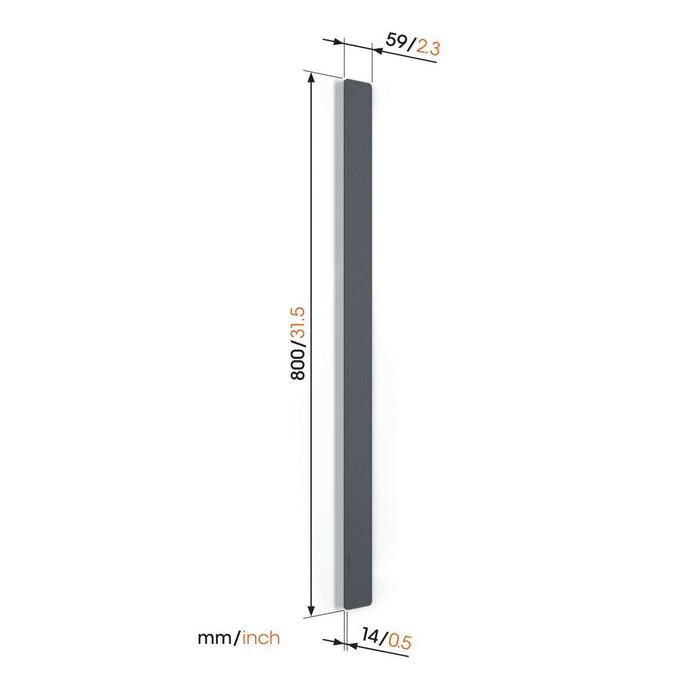 Vogel's Cable 4 Kabelkanal schwaarz 80 cm
