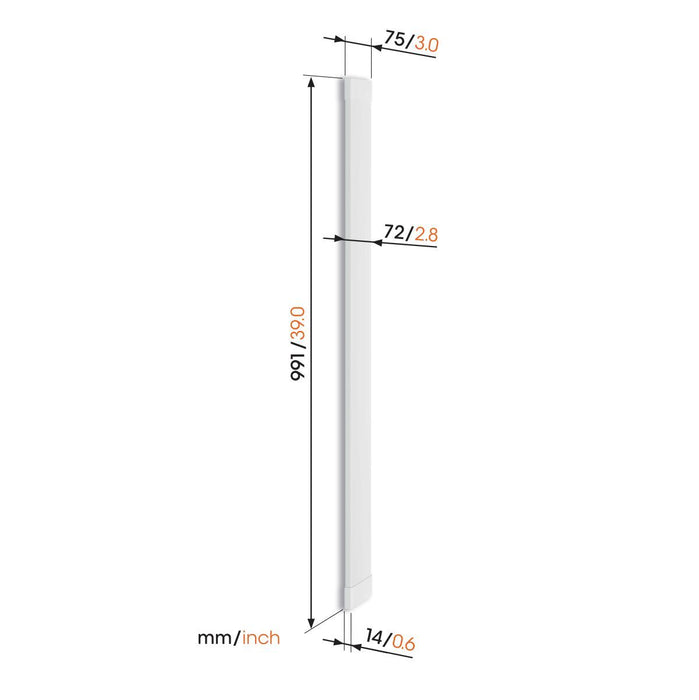 Vogel's TVA 7000 Kabelkanal 95 cm wäiss