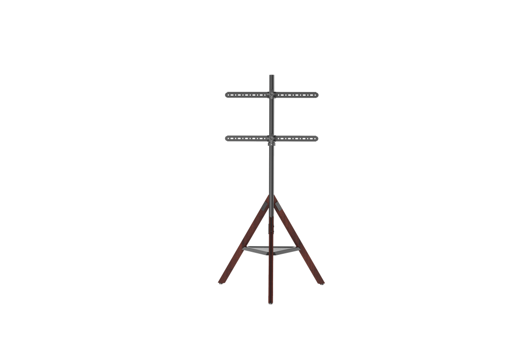 Wolff Mount Solide elegant TRI-Pod-Stänn bis 65 inch |VESA 600x400 |Universell |Wunnzëmmer-Stänn
