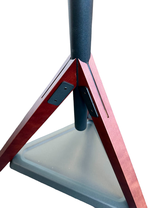 Wolff Mount Solide elegant TRI-Pod-Stänn bis 65 inch |VESA 600x400 |Universell |Wunnzëmmer-Stänn