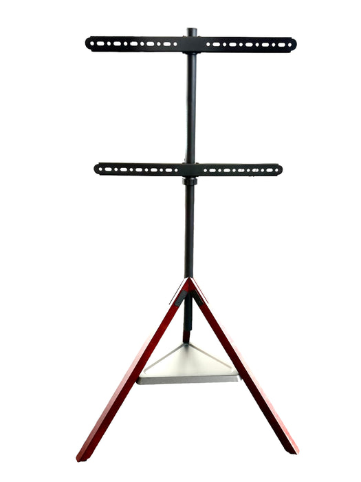 Wolff Mount Solide elegant TRI-Pod-Stänn bis 65 inch |VESA 600x400 |Universell |Wunnzëmmer-Stänn